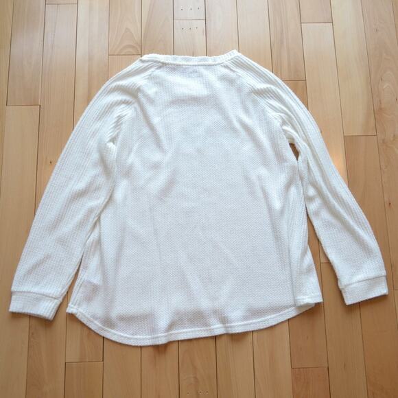 Disney Sweater White Women's Size Large Very Soft - Picture 4 of 5